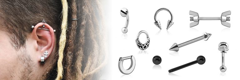 Different Types Of Body Piercings Male - Salamander Jewelry Blog