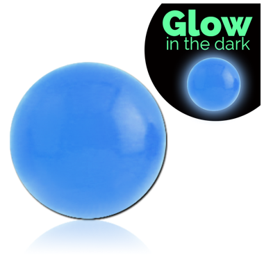 STERILE UV ACRYLIC GLOW IN THE DARK BALL